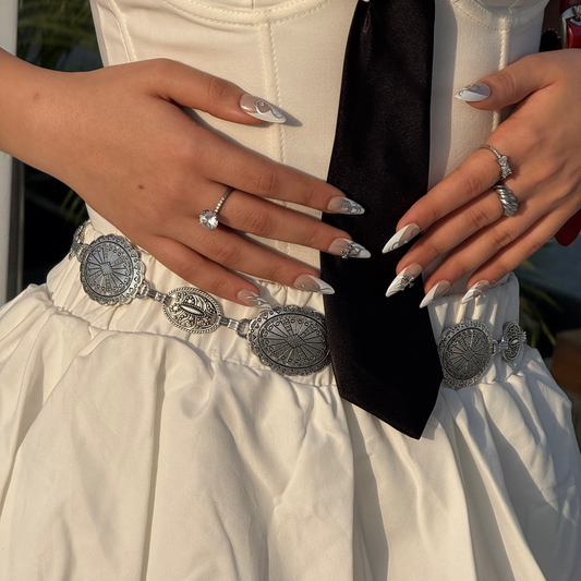 Bohemian Metal Concho belt