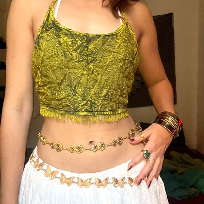 Butterfly Chain Belt (golden)