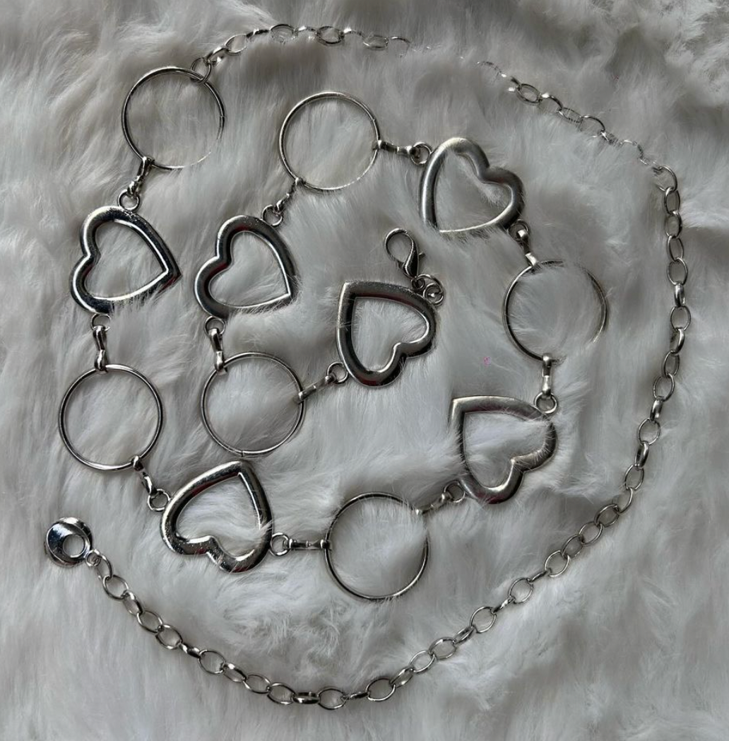 Chic chain belt for women