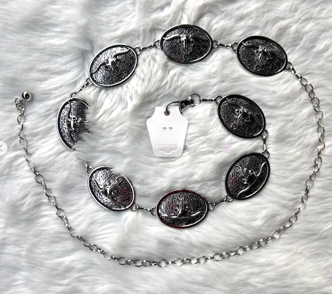 Cowgirl Western Concho Belt