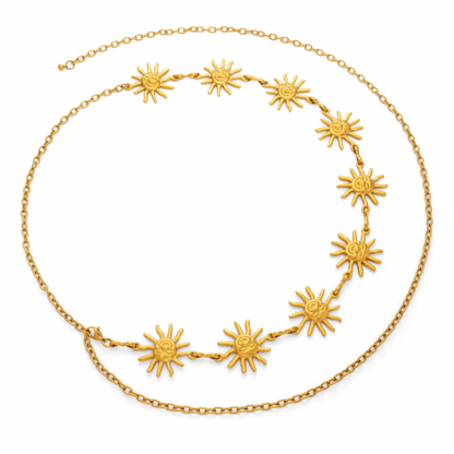 Bohemian Sun Chain Belt – GingerPeach